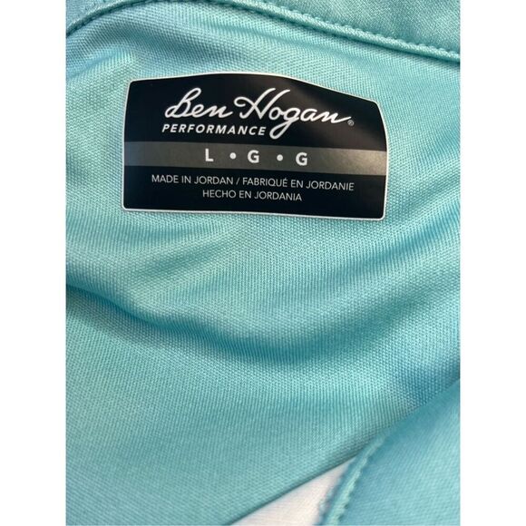 Ben Hogan Performance 100% Polyester Men's Polo Golf Shirt - Size Large - Picture 3 of 3